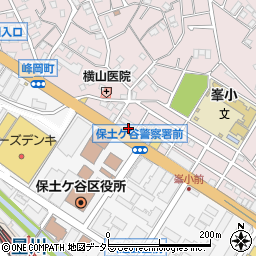 濱壱家周辺の地図