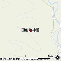 鳥取県鳥取市国府町神護周辺の地図