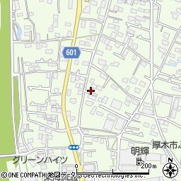 神奈川県厚木市金田398周辺の地図