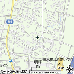 神奈川県厚木市金田414周辺の地図