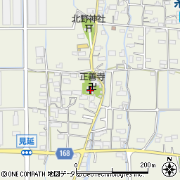 岐阜県本巣市見延966周辺の地図