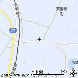 京都府舞鶴市下東583周辺の地図