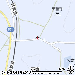 京都府舞鶴市下東584周辺の地図