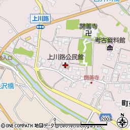 上川路公民館周辺の地図