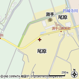 鳥取県倉吉市尾原340周辺の地図