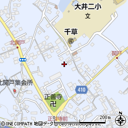 岐阜県恵那市大井町周辺の地図