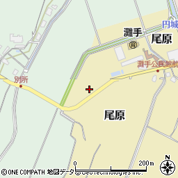 鳥取県倉吉市尾原526周辺の地図