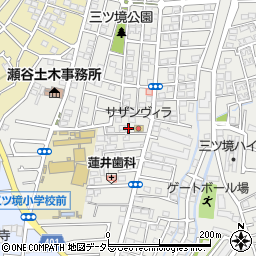 神奈川県横浜市瀬谷区三ツ境158-25周辺の地図