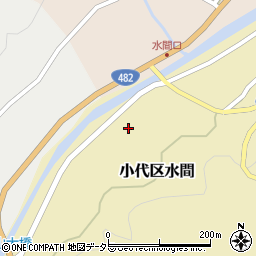 兵庫県美方郡香美町小代区水間98周辺の地図