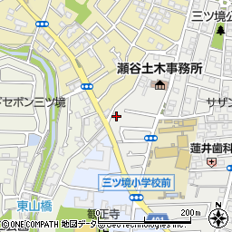 神奈川県横浜市瀬谷区三ツ境153-28周辺の地図