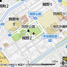 神奈川県横浜市西区岡野周辺の地図