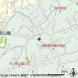 神奈川県横浜市保土ケ谷区仏向町493周辺の地図