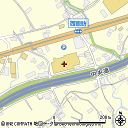 ホームセンターバロー中津川坂本店周辺の地図