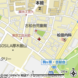 神奈川県厚木市飯山南5丁目38-5周辺の地図