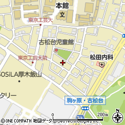 神奈川県厚木市飯山南5丁目38周辺の地図