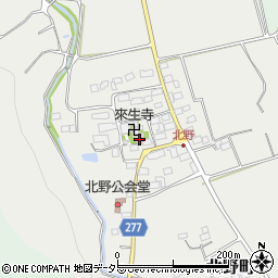 滋賀県長浜市北野町639周辺の地図