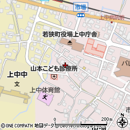 福井県三方上中郡若狭町市場15周辺の地図