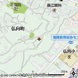 神奈川県横浜市保土ケ谷区仏向町823周辺の地図