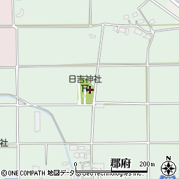 岐阜県本巣市郡府119周辺の地図