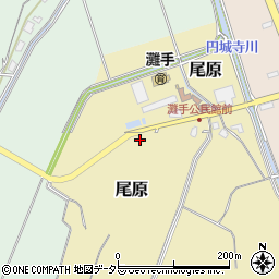 鳥取県倉吉市尾原341周辺の地図