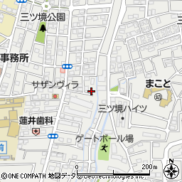 神奈川県横浜市瀬谷区三ツ境172-6周辺の地図