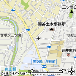 神奈川県横浜市瀬谷区三ツ境153-29周辺の地図