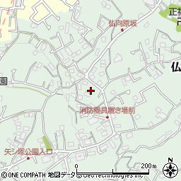 神奈川県横浜市保土ケ谷区仏向町496-1周辺の地図