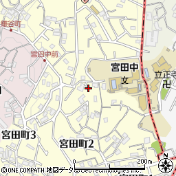 神奈川県横浜市保土ケ谷区宮田町2丁目129周辺の地図