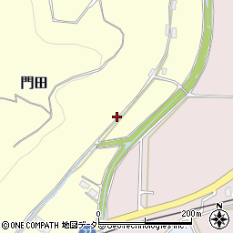 鳥取県東伯郡湯梨浜町門田813-1周辺の地図