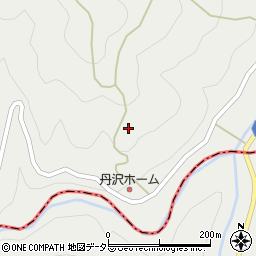 神奈川県愛甲郡清川村丹沢山札掛周辺の地図