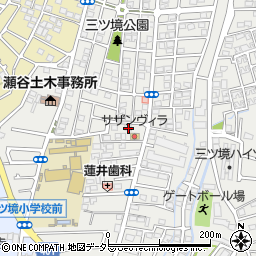 神奈川県横浜市瀬谷区三ツ境158-18周辺の地図