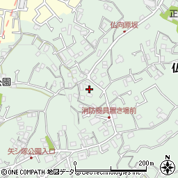 神奈川県横浜市保土ケ谷区仏向町496-2周辺の地図