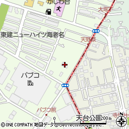 エビス産業海老名営業所周辺の地図