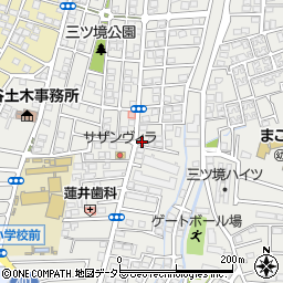 神奈川県横浜市瀬谷区三ツ境172周辺の地図