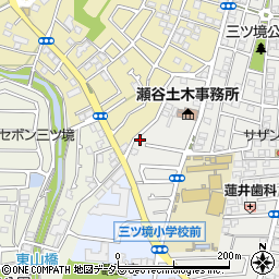 神奈川県横浜市瀬谷区三ツ境153-30周辺の地図