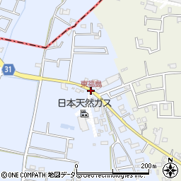 東福島周辺の地図