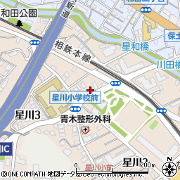 神奈川県横浜市保土ケ谷区星川3丁目15周辺の地図