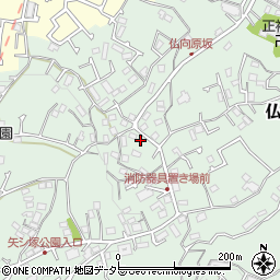 神奈川県横浜市保土ケ谷区仏向町496周辺の地図