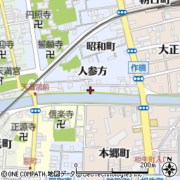島根県松江市寺町99-17周辺の地図
