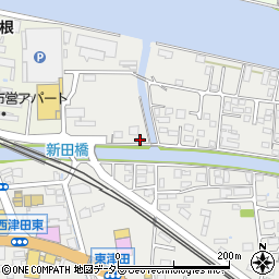 島根県松江市東津田町381周辺の地図