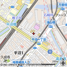 岩谷学園　テクノビジネス横浜保育専門学校周辺の地図