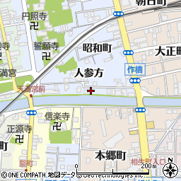 島根県松江市寺町99-18周辺の地図
