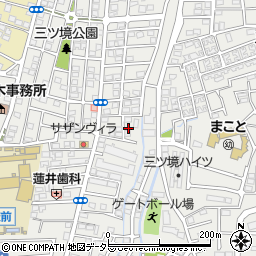 神奈川県横浜市瀬谷区三ツ境172-15周辺の地図