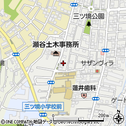 神奈川県横浜市瀬谷区三ツ境152-11周辺の地図