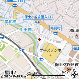 神奈川県横浜市保土ケ谷区川辺町41周辺の地図