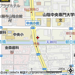 株式会社読売旅行松江営業所周辺の地図