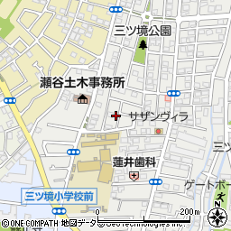 神奈川県横浜市瀬谷区三ツ境151周辺の地図