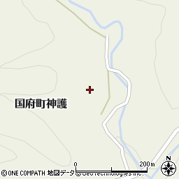 鳥取県鳥取市国府町神護284周辺の地図