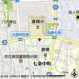 京都北都信用金庫倉梯支店周辺の地図