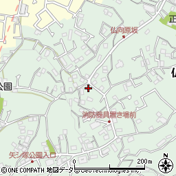 神奈川県横浜市保土ケ谷区仏向町493-1周辺の地図